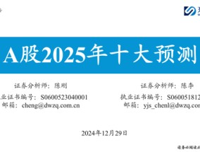 东吴策略：A股2025年十大预测