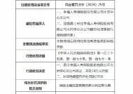 幸福人寿大同中心支公司被罚14万元：因未按照规定使用经批准或者备案的保险条款