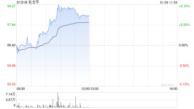 毛戈平现涨超4% 悉数行使超额配股权、稳定价格行动及稳定价格期间结束