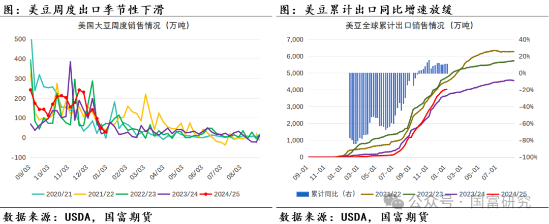 【USDA】1月报告：美豆单产下调超预期，南美大豆丰产压制美豆价格上行